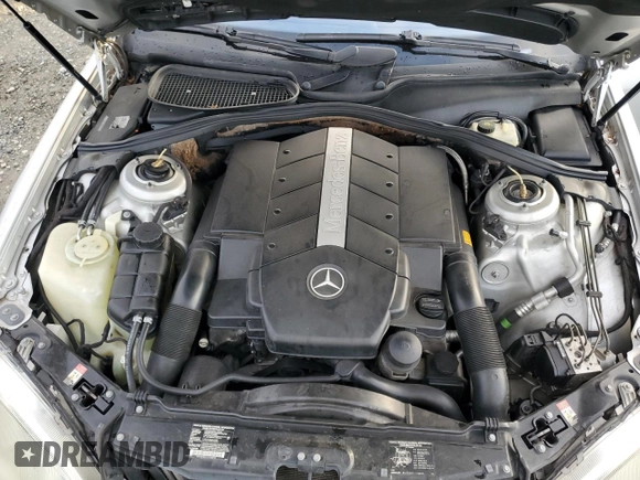 2001 Mercedes-Benz S 320/430/500 with VIN WDBNG70J01A180593, listed as a Copart auction lot 87868835 with 156,759 mi miles and Salvage Title. Bid and sale history available at carsss.com. Image 11.