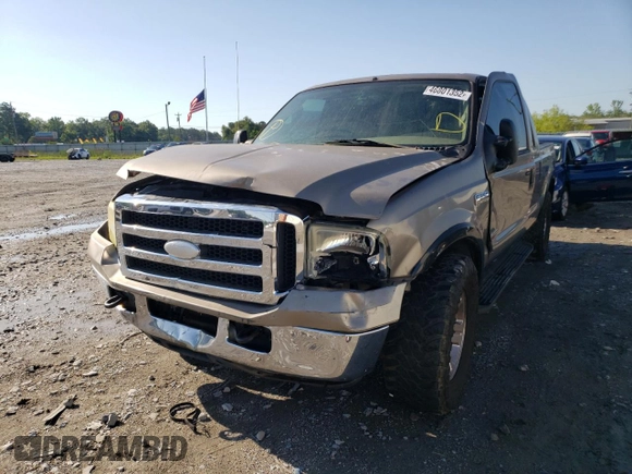 2005 Ford F-250 XL with VIN 1FTSW20P35EB09367, listed as a Copart auction lot 46801352 with 219,127 mi miles and Non Repairable. Bid and sale history available at DreamBid. Image 2.