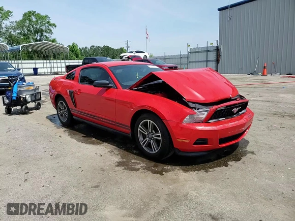 2012 Ford Mustang Premium with VIN 1ZVBP8AMXC5270605, listed as a Copart auction lot 57178715 with 139,424 mi miles and Salvage title. Bid and sale history available at DreamBid. Image 13.