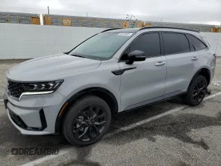 2023 Kia Sorento SX with VIN 5XYRKDLF2PG246710, listed as a Copart auction lot 50733335 with 5,653 mi miles and Salvage title. Bid and sale history available at DreamBid. Image 1.