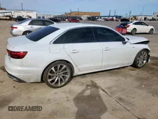 2020 Audi A4 Premium Plus z VIN WAUENAF4XLA039567, wystawiony jako Copart lot #47057805 z przebiegiem 41 826 mil mil oraz Szkoda całkowita • Salvage title. Historia ofert i sprzedaży dostępna na DreamBid. Obrazek 3.