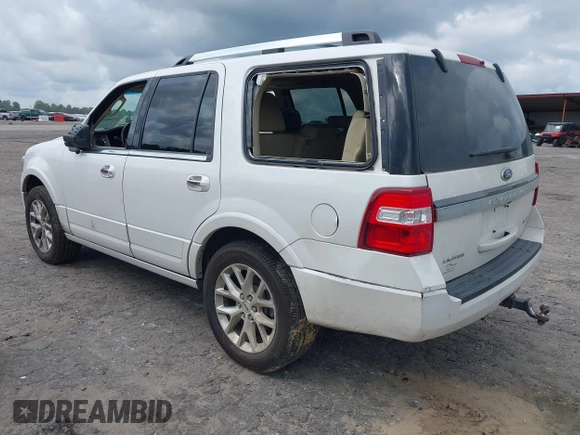 2015 Ford Expedition Limited with VIN 1FMJU2AT5FEF27617, listed as a IAAI auction lot 42120462 with 416,300 mi miles and . Bid and sale history available at DreamBid. Image 3.
