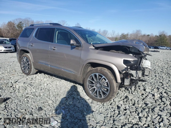 2022 GMC Acadia Denali with VIN 1GKKNPLS5NZ138186, listed as a Copart auction lot 44057255 with 0 mi miles and Salvage Title. Bid and sale history available at carsss.com. Image 4.
