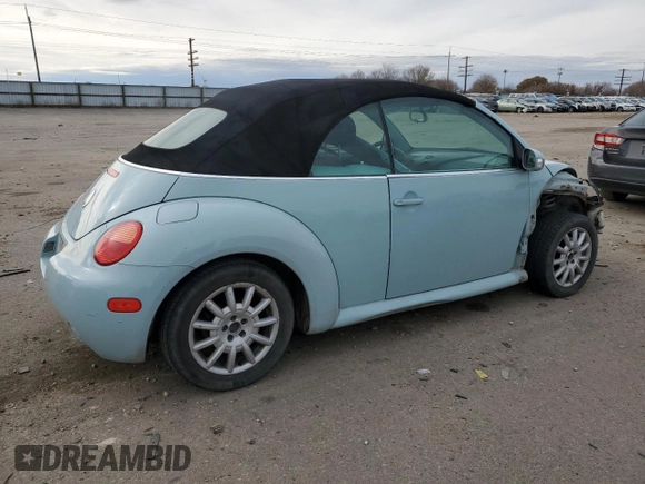 2004 Volkswagen Beetle with VIN 3VWCM21Y64M310431, listed as a Copart auction lot 82449604 with 166,974 mi miles and Salvage Title. Bid and sale history available at DreamBid. Image 3.