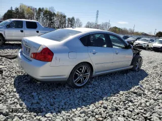 2006 Infiniti M45 Sport with VIN JNKBY01E66M202241, listed as a Copart auction lot 50506935 with 182,627 mi miles and Salvage Title. Bid and sale history available at carsss.com. Image 3.