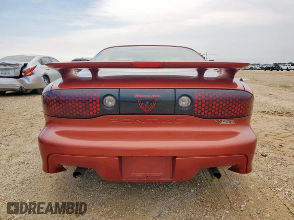 2002 Pontiac Firebird Formula with VIN 2G2FV22G622120277, listed as a Copart auction lot 58409765 with Not provided miles and Salvage title. Bid and sale history available at DreamBid. Image 6.