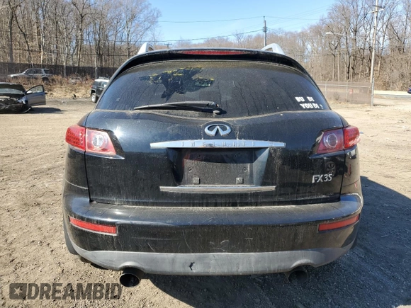 2004 Infiniti FX с VIN JNRAS08W14X219909, выставлен на аукционе Copart как лот 46240005 с пробегом Не указан миль и Списание • Salvage title. История ставок и продаж доступна на DreamBid. Изображение 6.