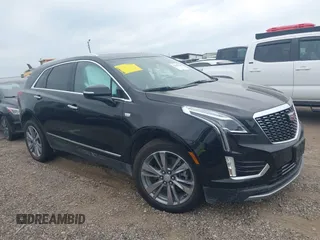 2025 Cadillac XT5 AWD Premium Luxury with VIN 1GYKNDRSXSZ120516, listed as a IAAI auction lot 42800340 with 15,842 mi miles and . Bid and sale history available at DreamBid. Image 1.