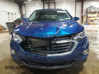 2021 Chevrolet Equinox LT with VIN 3GNAXUEV3ML383136, listed as a Copart auction lot 48557975 with 15,395 mi miles and Salvage Title. Bid and sale history available at DreamBid. Image 5.