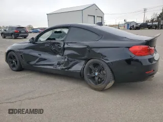 2014 BMW 4 Series 428i with VIN WBA3N7C58EF719741, listed as a Copart auction lot 81573274 with 113,095 mi miles and Salvage Title. Bid and sale history available at DreamBid. Image 2.