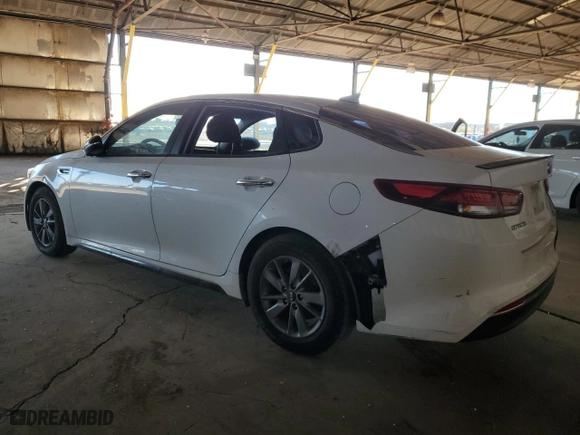 2017 Kia Optima LX 1.6T with VIN 5XXGT4L19HG168747, listed as a Copart auction lot 47684615 with 156,347 mi miles and Clean Title. Bid and sale history available at carsss.com. Image 2.