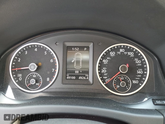 2017 Volkswagen Tiguan S z VIN WVGAV7AX4HK014019, wystawiony jako Copart lot #59749005 z przebiegiem 49 100 mil mil oraz Szkoda całkowita • Salvage title. Historia ofert i sprzedaży dostępna na DreamBid. Obrazek 9.