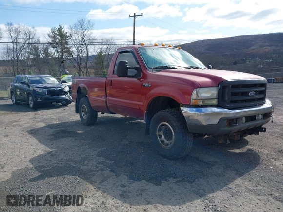 2001 Ford Super Duty F-250 XL with VIN 1FTNF21F81EA91185, listed as a IAAI auction lot 41905227 with 182,980 mi miles. Bid and sale history available at carsss.com. Image 1.