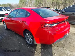 2016 Dodge Dart SXT with VIN 1C3CDFBA5GD635099, listed as a IAAI auction lot 41673755 with 104,426 mi miles and . Bid and sale history available at carsss.com. Image 3.