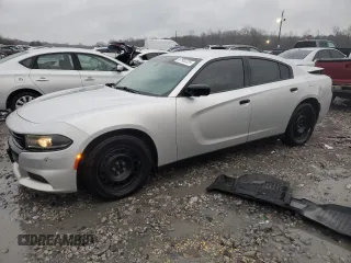 2018 Dodge Charger Police with VIN 2C3CDXKT0JH330370, listed as a Copart auction lot 87952225 with 141,104 mi miles and Salvage Title. Bid and sale history available at carsss.com. Image 1.