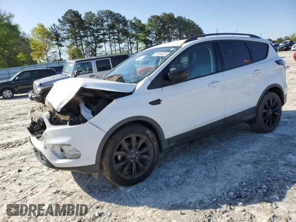 2017 Ford Escape SE with VIN 1FMCU0GD3HUE64796, listed as a Copart auction lot 51954405 with 120,709 mi miles and Salvage Title. Bid and sale history available at carsss.com. Image 1.