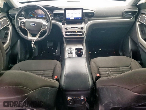 2020 Ford Explorer XLT with VIN 1FMSK7DH2LGD15384, listed as a Copart auction lot 51421995 with 114,339 mi miles and Salvage Title. Bid and sale history available at DreamBid. Image 8.
