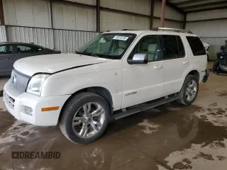 2008 Mercury Mountaineer Premier with VIN 4M2EU48878UJ15494, listed as a Copart auction lot 49576755 with 134,294 mi miles and Salvage Title. Bid and sale history available at carsss.com. Image 1.