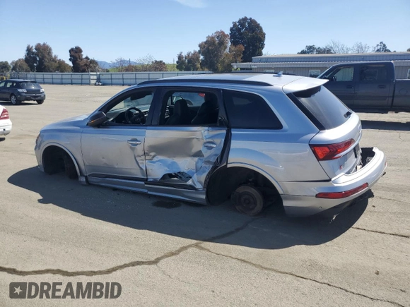2021 Audi SQ7 Premium Plus z VIN WA1AWBF77MD011184, wystawiony jako Copart lot #52017985 z przebiegiem 43 293 mil mil oraz Szkoda całkowita • Salvage title. Historia ofert i sprzedaży dostępna na DreamBid. Obrazek 2.