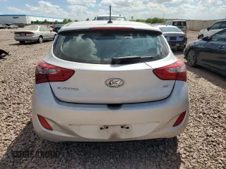 2017 Hyundai Elantra GT with VIN KMHD35LH7HU369767, listed as a Copart auction lot 72659764 with 99,187 mi miles and Salvage Title. Bid and sale history available at carsss.com. Image 6.