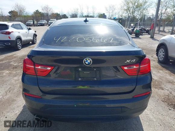 2017 BMW X4 xDrive28i with VIN 5UXXW3C36H0T79679, listed as a IAAI auction lot 42203662 with 137,863 mi miles and . Bid and sale history available at DreamBid. Image 16.