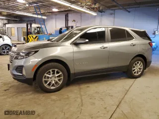 2024 Chevrolet Equinox LT with VIN 3GNAXTEG0RL325150, listed as a Copart auction lot 42561875 with 1,759 mi miles and Salvage Title. Bid and sale history available at carsss.com. Image 1.