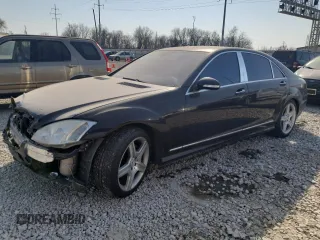 2008 Mercedes-Benz S 550 with VIN WDDNG71X88A197257, listed as a Copart auction lot 49098495 with 182,514 mi miles and Salvage Title. Bid and sale history available at DreamBid. Image 1.