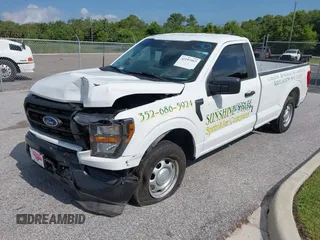 2023 Ford F-150 XL with VIN 1FTMF1CP7PKF84555, listed as a IAAI auction lot 42197597 with 12,216 mi miles and . Bid and sale history available at DreamBid. Image 2.