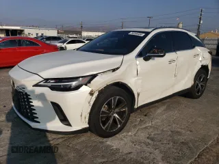 2023 Lexus RX with VIN JTJCHMAA6P2006725, listed as a Copart auction lot 76269404 with 48,086 mi miles and Salvage Title. Bid and sale history available at carsss.com. Image 1.