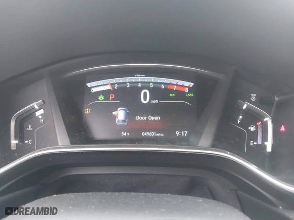 2019 Honda CR-V EX with VIN JHLRW2H56KX020431, listed as a IAAI auction lot 41870891 with 49,601 mi miles. Bid and sale history available at carsss.com. Image 7.