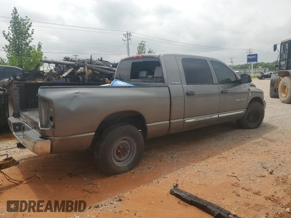 2006 Dodge 2500 SLT with VIN 3D7KR29C06G143547, listed as a Copart auction lot 54553225 with Not Provided miles and Clean Title. Bid and sale history available at carsss.com. Image 3.