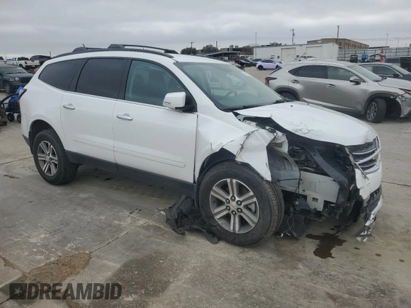 2017 Chevrolet Traverse LT with VIN 1GNKRGKD5HJ291566, listed as a Copart auction lot 45234535 with 82,267 mi miles and Salvage Title. Bid and sale history available at DreamBid. Image 4.