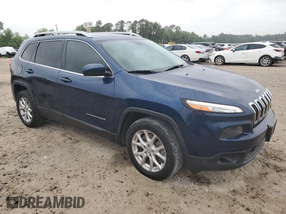 2018 Jeep Cherokee Latitude Plus with VIN 1C4PJLLX7JD553731, listed as a Copart auction lot 53656075 with 80,352 mi miles and Clean title. Bid and sale history available at DreamBid. Image 4.