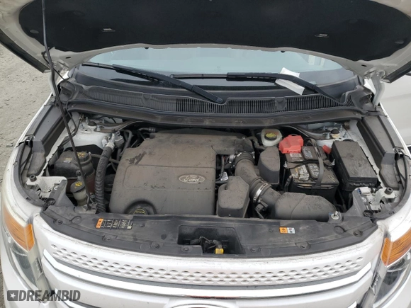 2015 Ford Explorer Limited with VIN 1FM5K8F89FGB02551, listed as a Copart auction lot 48363625 with 75,353 mi miles and Salvage Title. Bid and sale history available at carsss.com. Image 12.