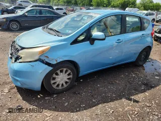 2014 Nissan Note S Plus with VIN 3N1CE2CP4EL412289, listed as a Copart auction lot 62473415 with 188,865 mi miles and Salvage title. Bid and sale history available at DreamBid. Image 1.