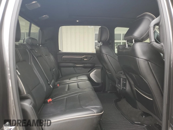 2020 Ram 1500 Limited with VIN 1C6SRFHT0LN104647, listed as a Copart auction lot 69088784 with 37,119 mi miles and Salvage title. Bid and sale history available at DreamBid. Image 10.