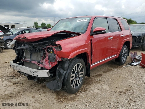 2019 Toyota 4Runner SR5 with VIN JTEBU5JR4K5675116, listed as a Copart auction lot 63021664 with 73,766 mi miles and Salvage Title. Bid and sale history available at carsss.com. Image 1.
