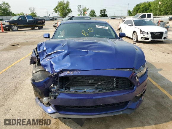 2016 Ford Mustang EcoBoost with VIN 1FA6P8TH5G5261116, listed as a Copart auction lot 58544625 with Not provided miles and Salvage title. Bid and sale history available at DreamBid. Image 5.