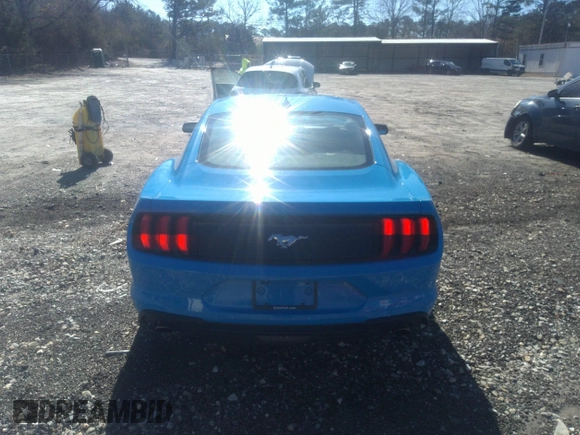 2023 Ford Mustang EcoBoost with VIN 1FA6P8TH5P5113600, listed as a IAAI auction lot 41600458 with 31,713 mi miles. Bid and sale history available at carsss.com. Image 16.