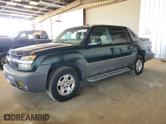 2002 Chevrolet Avalanche z VIN 3GNEC13T72G360865, wystawiony jako Copart lot #54077115 z przebiegiem 201 031 mil mil oraz Czysty tytuł • Clean title. Historia ofert i sprzedaży dostępna na DreamBid. Obrazek 1.