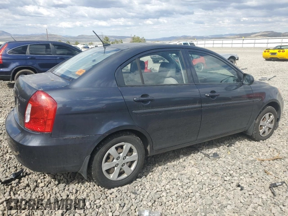 2011 Hyundai Accent GLS with VIN KMHCN4AC1BU616733, listed as a Copart auction lot 55661135 with 259,466 mi miles and Clean Title. Bid and sale history available at DreamBid. Image 3.