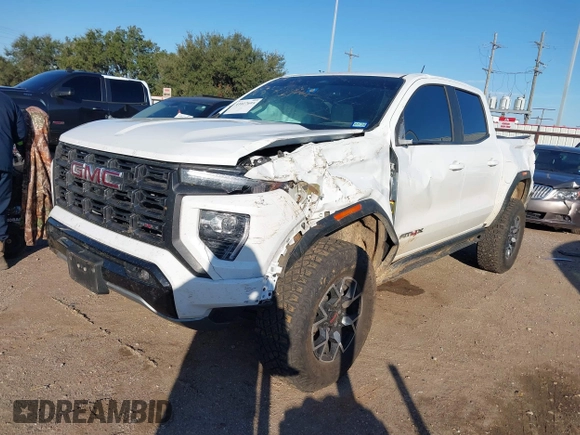 2023 GMC Canyon 4WD AT4X with VIN 1GTP6EEK4P1199532, listed as a IAAI auction lot 41027695 with 1 mi miles. Bid and sale history available at carsss.com. Image 16.