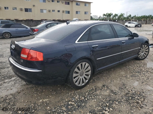 2007 Audi A8 L 4.2L with VIN WAUMV44E67N004015, listed as a Copart auction lot 68676534 with 118,112 mi miles and Salvage Title. Bid and sale history available at carsss.com. Image 3.