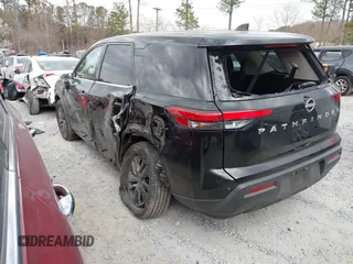 2023 Nissan Pathfinder S with VIN 5N1DR3AAXPC243870, listed as a IAAI auction lot 41720397 with 40,399 mi miles and . Bid and sale history available at DreamBid. Image 3.