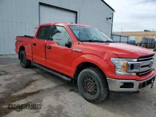 2018 Ford F-150 XL with VIN 1FTFW1E59JFC83659, listed as a Copart auction lot 50799175 with 193,514 mi miles and Salvage Title. Bid and sale history available at carsss.com. Image 4.