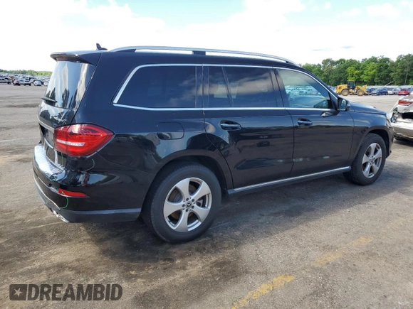 2017 Mercedes-Benz GLS 450 with VIN 4JGDF6EE8HA938157, listed as a Copart auction lot 50712854 with 85,280 mi miles and . Bid and sale history available at DreamBid. Image 3.