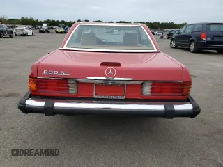 1989 Mercedes-Benz 560 SL with VIN WDBBA48D5KA103768, listed as a Copart auction lot 71965504 with 93,239 mi miles and Salvage Title. Bid and sale history available at DreamBid. Image 6.