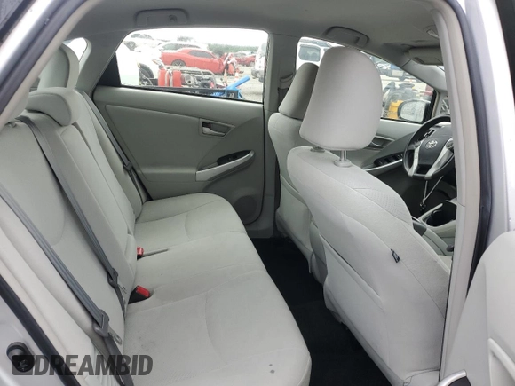 2015 Toyota Prius Four with VIN JTDKN3DU1F0396943, listed as a Copart auction lot 59173815 with 137,630 mi miles and Salvage title. Bid and sale history available at DreamBid. Image 10.
