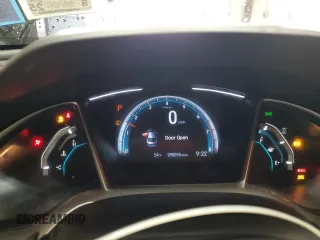 2018 Honda Civic EX-L with VIN JHMFC1F7XJX042033, listed as a Copart auction lot 53304175 with 90,055 mi miles and Salvage Title. Bid and sale history available at DreamBid. Image 9.