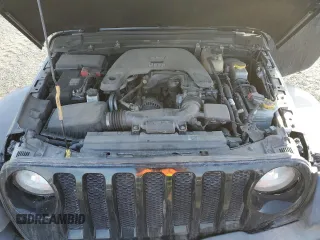 2019 Jeep Wrangler Unlimited Sport with VIN 1C4HJXDG2KW566080, listed as a Copart auction lot 44559215 with 84,646 mi miles and Salvage title. Bid and sale history available at DreamBid. Image 14.
